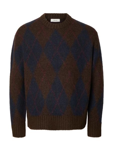 Rai Argyle Knit Delicioso