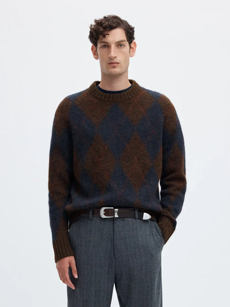 Rai Argyle Knit Delicioso