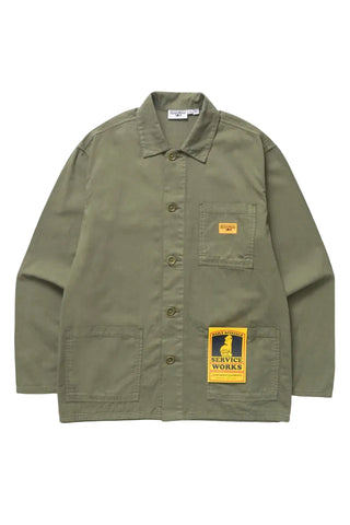 Twill Chore Shirt Olive