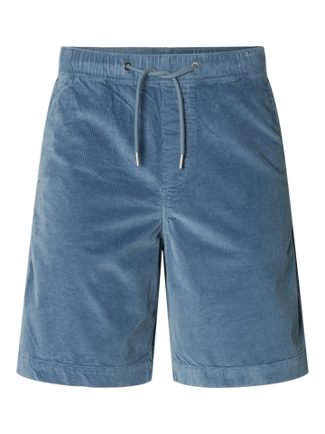 Jace Corduroy Shorts Blue Mirage