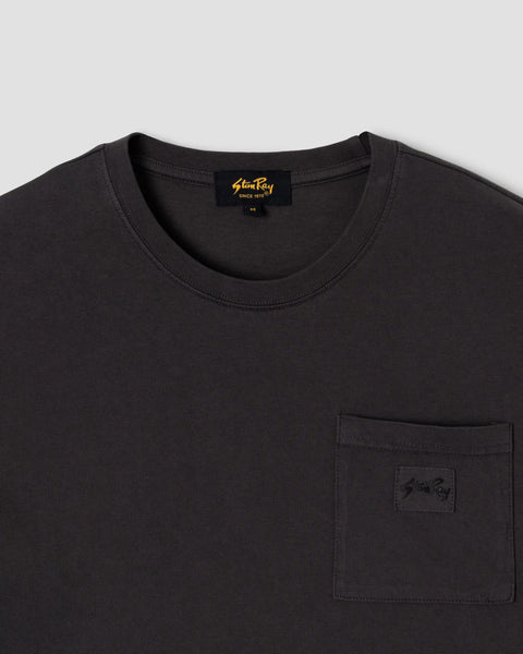 Patch Pocket Tee Raven Black