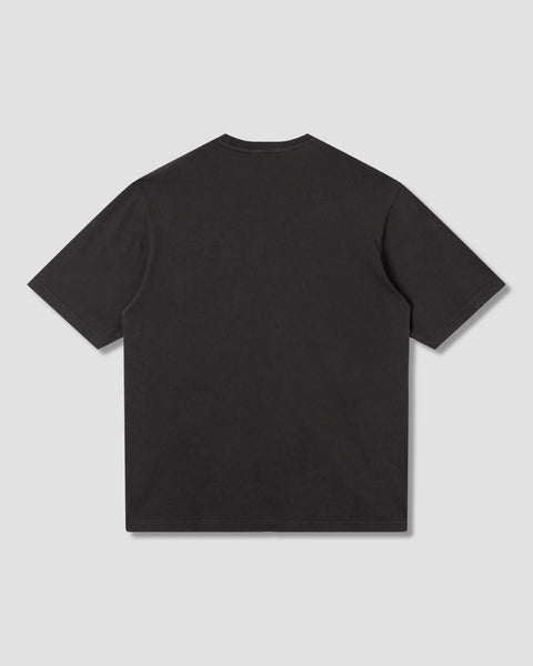 Patch Pocket Tee Raven Black