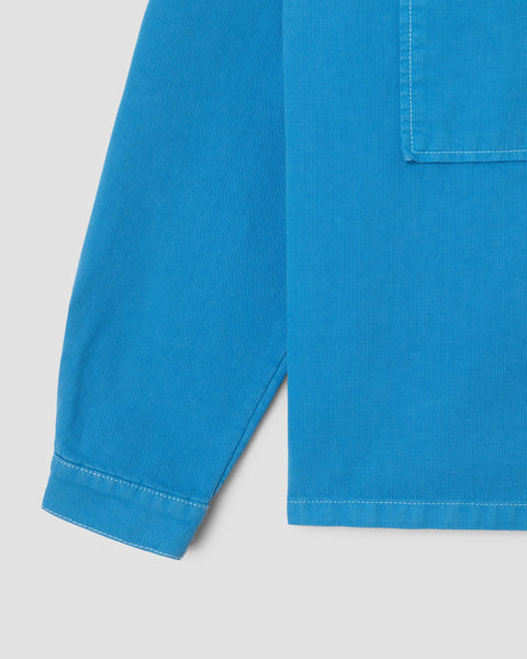 Painters Pop Over Shirt Imperial Blue Bedford