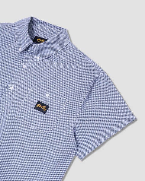Flannel Shirt Blue Gingham