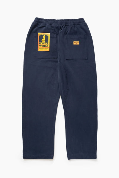 Moleskin Chef Pants Dark Navy