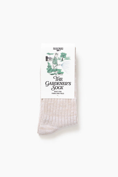 The Gardeners Sock Beige