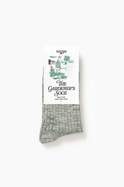 The Gardeners Sock Green