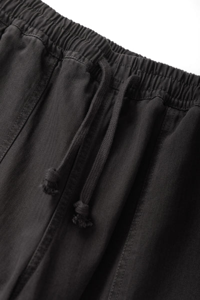 Pigment Herringbone Chef Pants Black
