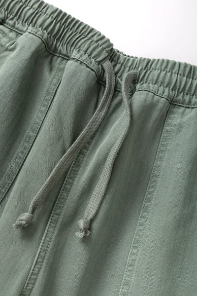 Pigment Herringbone Chef Pants Olive