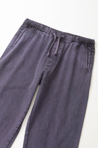 Over-Dyed Easy Chef Pants Mauve