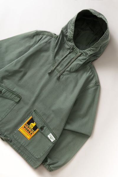 Pigment Herringbone Smock 2.0 Olive