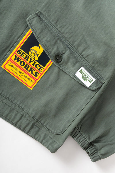 Pigment Herringbone Smock 2.0 Olive