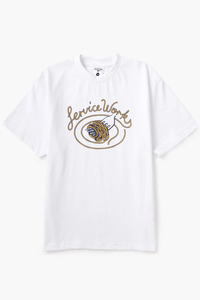 Spaghetti Tee White