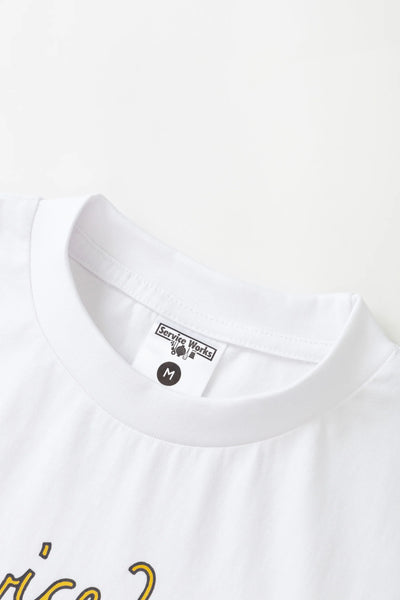 Spaghetti Tee White
