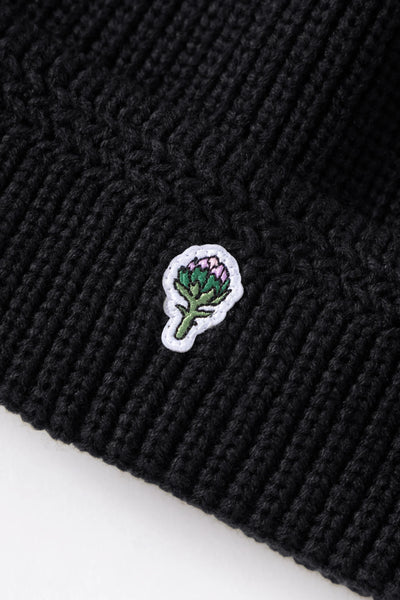 Artichoke Beanie Black