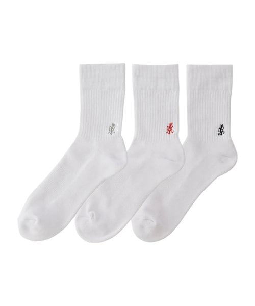 Basic Crew Socks White