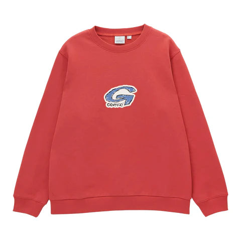 G-Scribble Sweatshirt Crimson Red