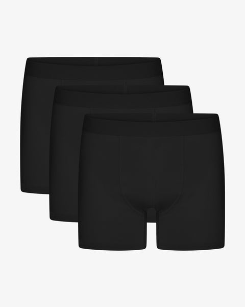 Classic Organic Boxer Brief Deep Black 3 Pack