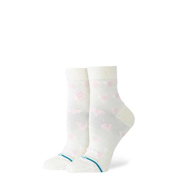 Hearts Low Rider Sock Ivory