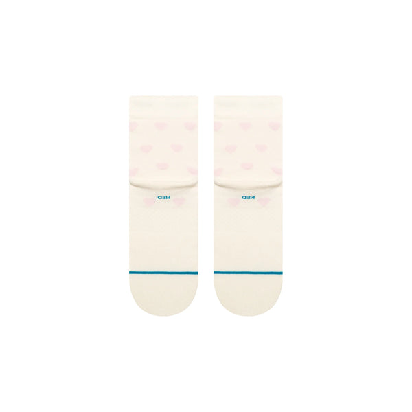 Hearts Low Rider Sock Ivory