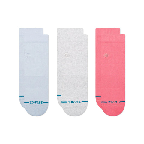 Icon Quarter 3 Pack Periwinkle