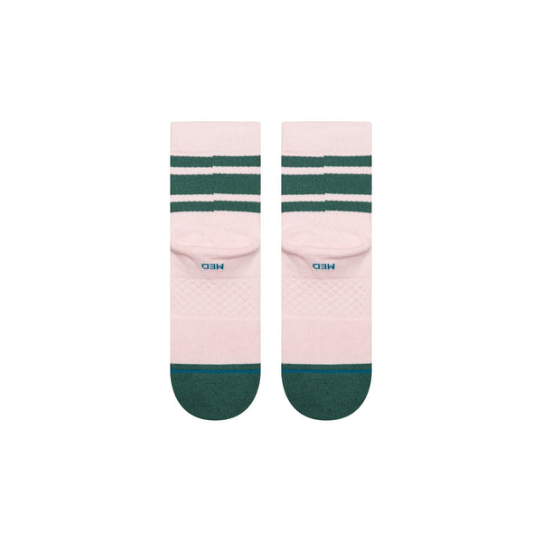 Boy Quarter Sock Pink