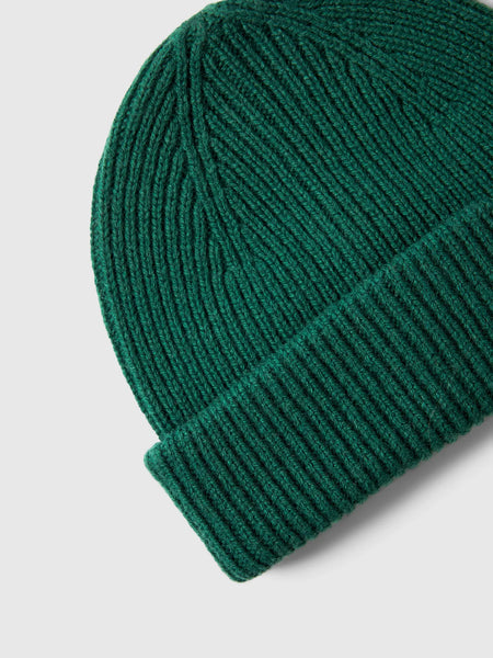 Mason Merino Sailor Beanie Dark Green