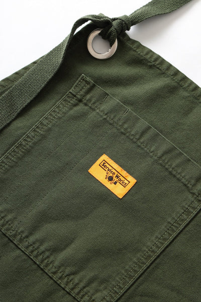 Canvas Apron Olive