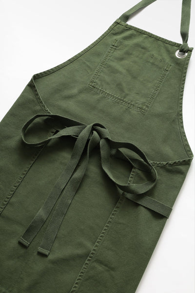 Canvas Apron Olive