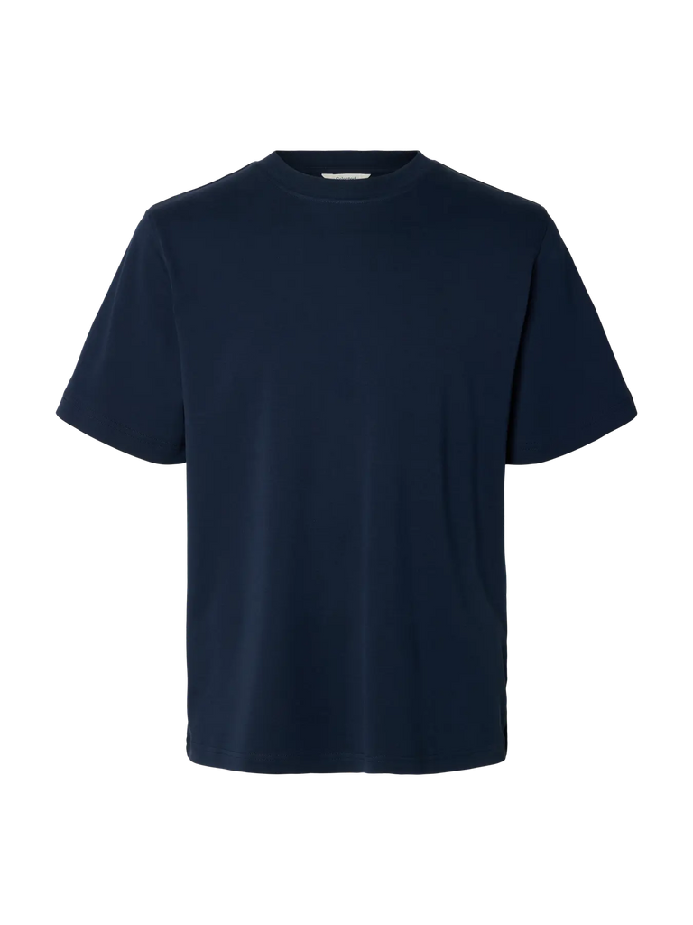 Mid Weight Peach Tee Sky Captain