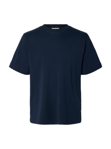 Mid Weight Peach Tee Sky Captain