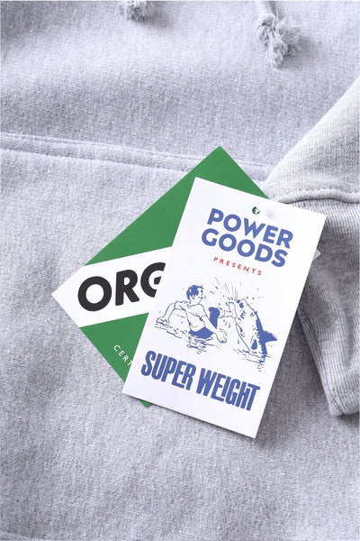Super Weight Hoodie Heather Grey