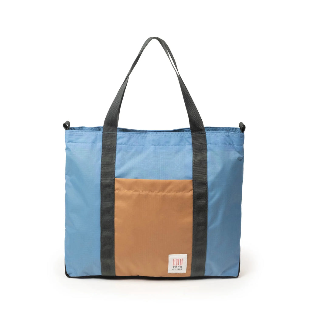 Mountain Essential Tote River Blue / Brown Oak 9L