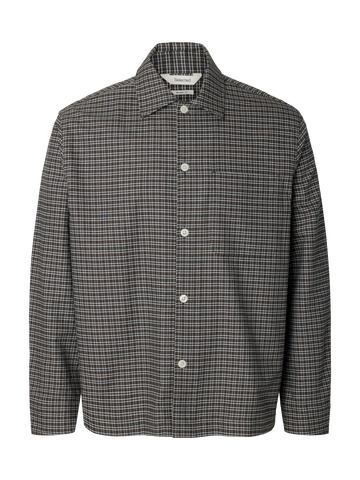 Rick Brushed Oxford Dark Shadow Brown