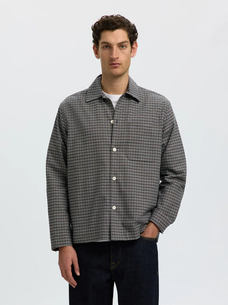 Rick Brushed Oxford Dark Shadow Brown