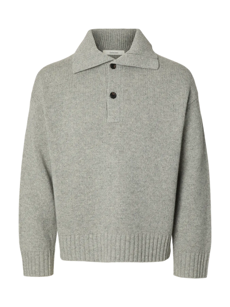Cody Knit Light Grey Melange