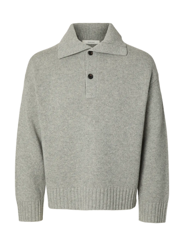 Cody Knit Light Grey Melange