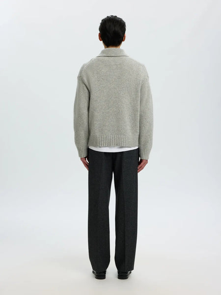 Cody Knit Light Grey Melange