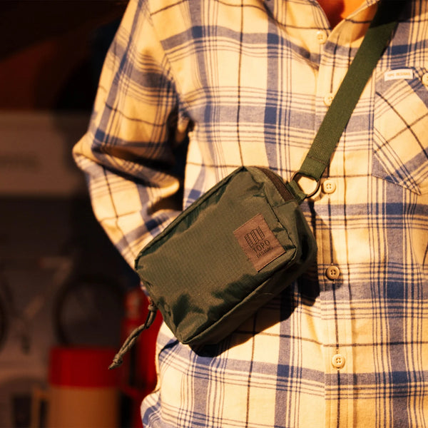 Ripstop Belt Bag River Blue / Cobblestone 1.25L