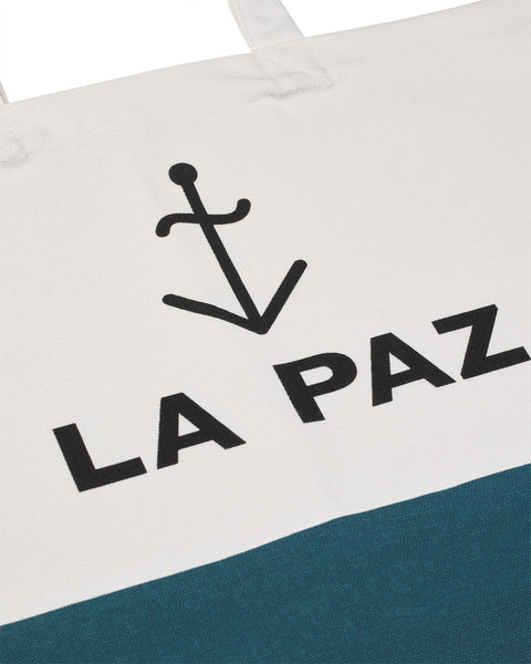 La Paz Tote Bag Ecru / Sea Moss