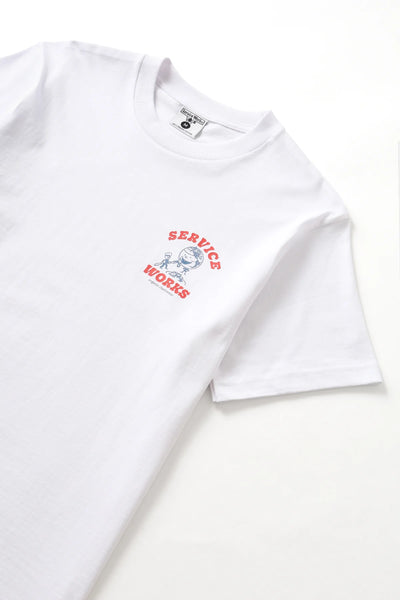 Organic Chefswear Tee White