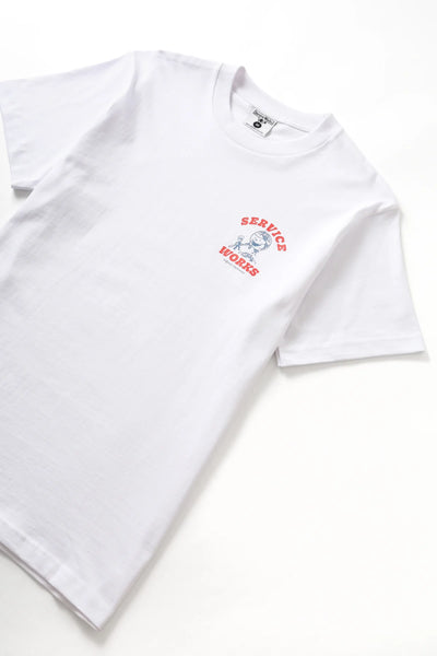 Organic Chefswear Tee White