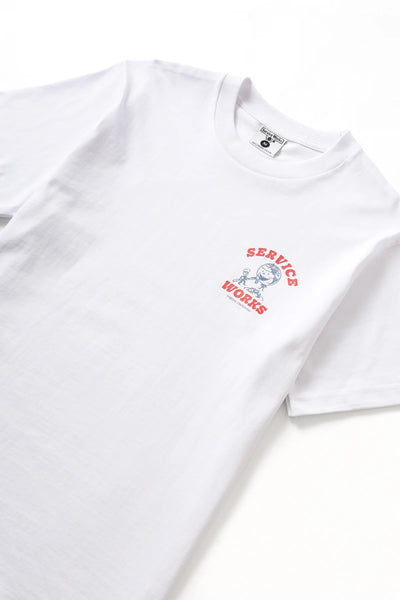 Organic Chefswear Tee White