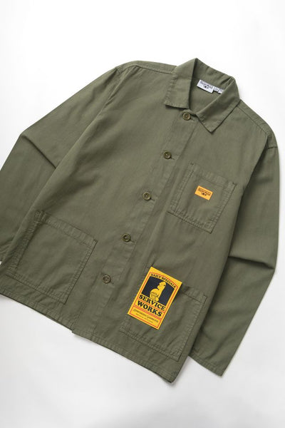 Twill Chore Shirt Olive