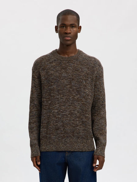 Tilum Knit Relaxed Crew Demitasse Twist