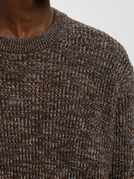 Tilum Knit Relaxed Crew Demitasse Twist