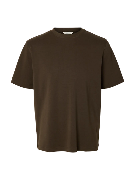 Mid Weight Peach Tee Turkish Coffee