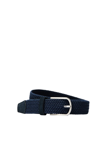 Braided Belt Navy