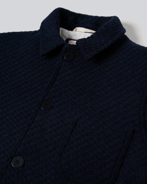 Baptista Navy Wool