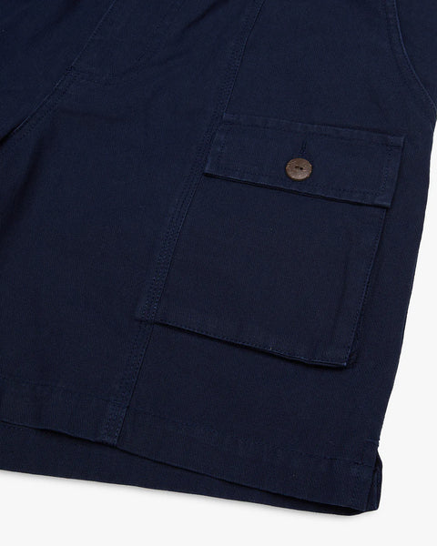Geared Short Washed Navy